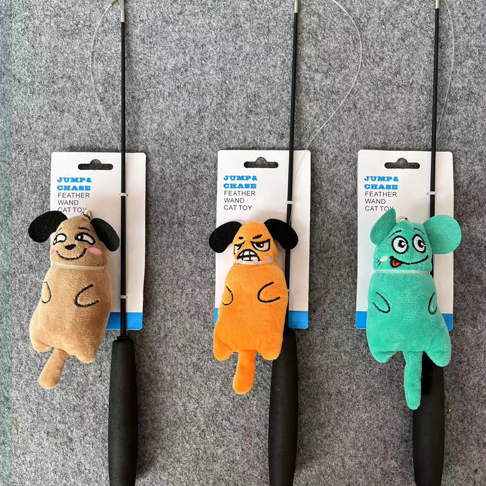 Pet Teaser Cat Stick Toy