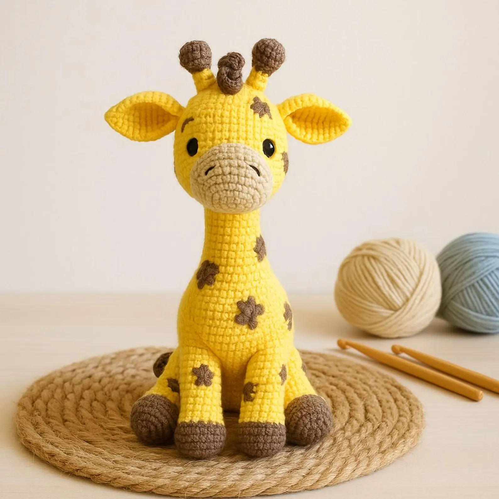Gio Giraffe Knitting Pattern