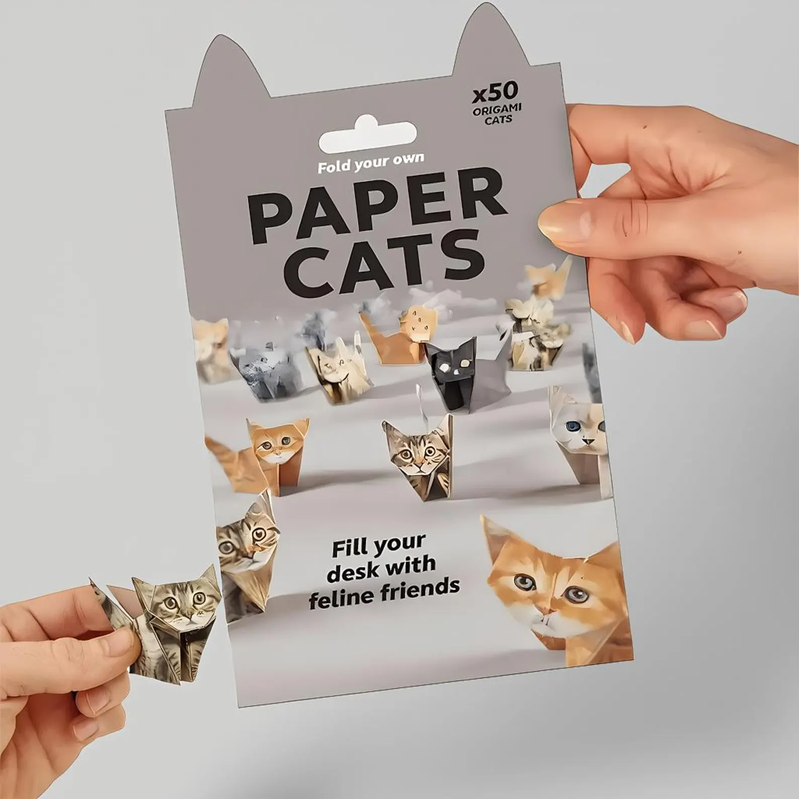 DIY Origami Paper Cats Kit