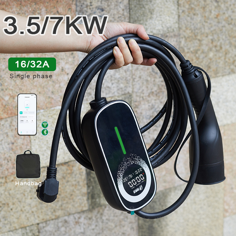 Portable Chargers 32a 7kw Type 2 Ac